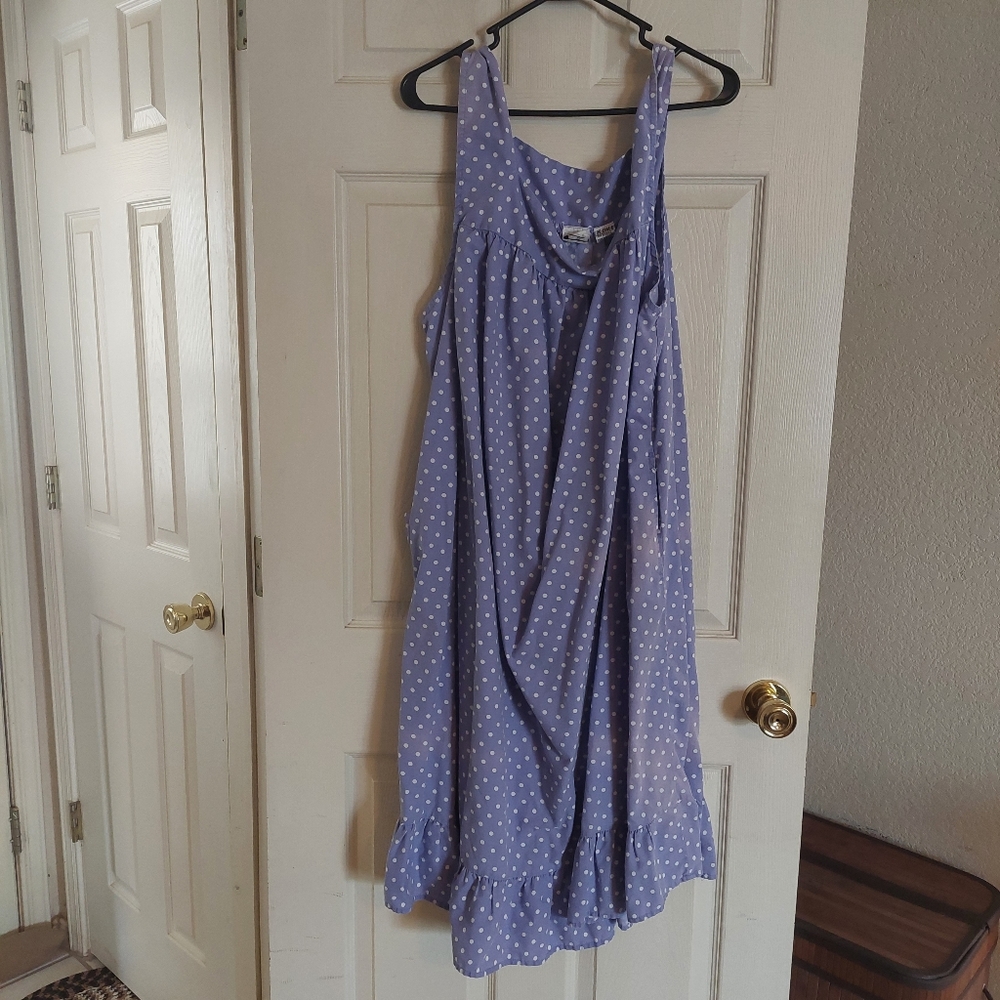 3X poamans house dress